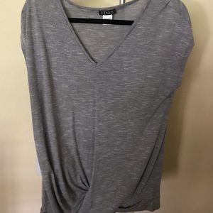 Venus brand cotton top with gathered detail